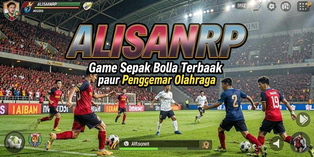 Gambar tampilan gameplay ALISANRP yang penuh aksi di lapangan.