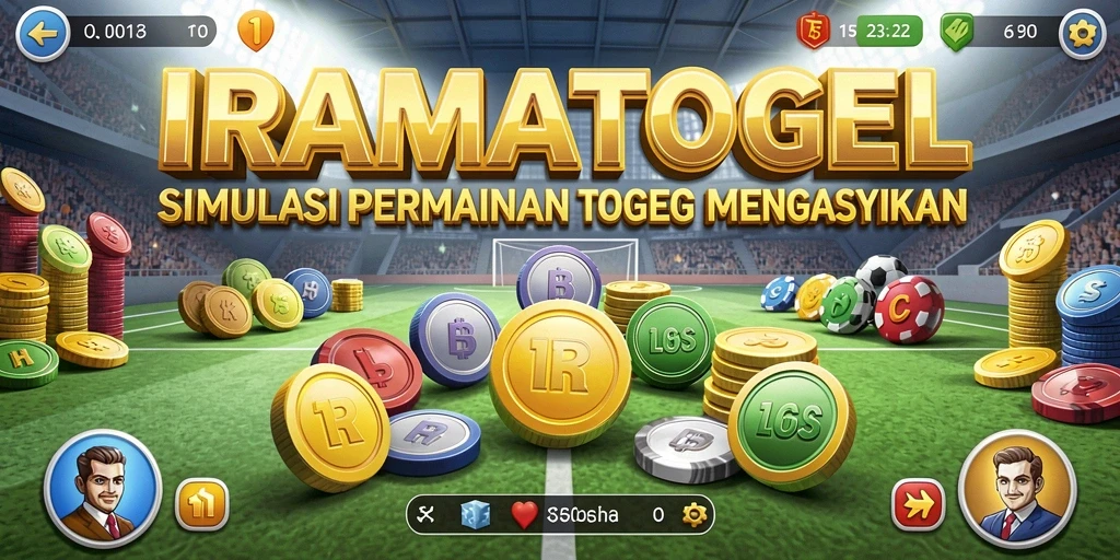 Screenshot utama IRAMATOGEL menampilkan gameplay togel yang interaktif dan menarik.
