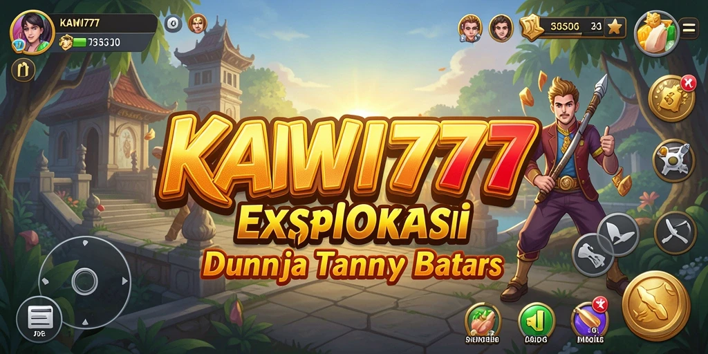 Tampilan menakjubkan dari gameplay KAWI777 dalam dunia Open World.