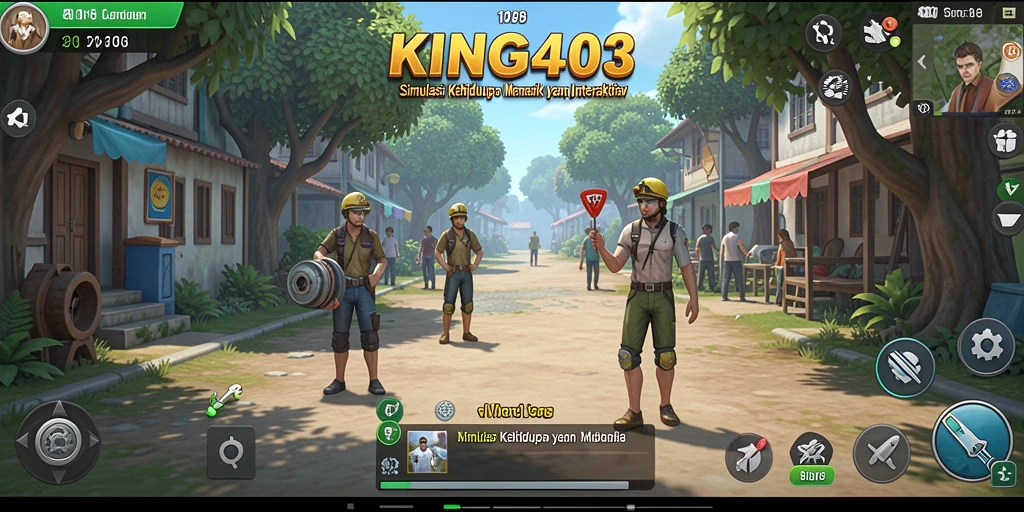Tampilan gameplay KING403 yang memukau dan interaktif.