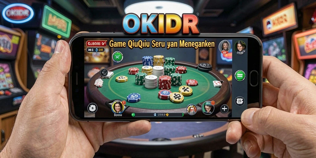 Gameplay QiuQiu yang seru dan kompetitif di OKIDR.